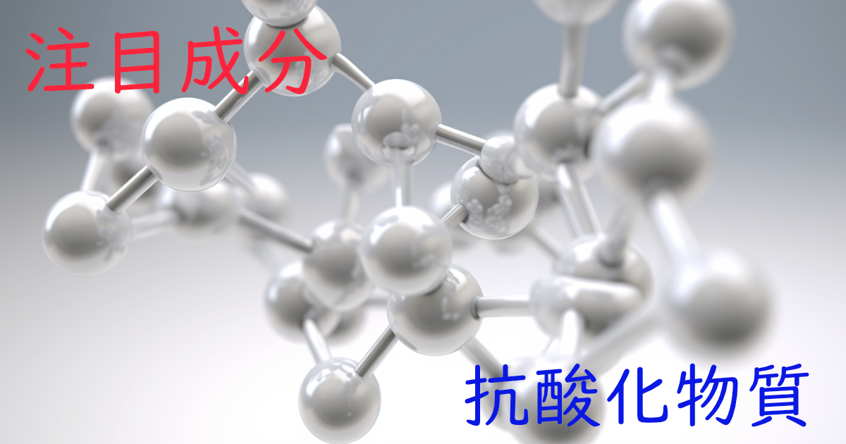 注目成分・抗酸化物質の特徴と期待される効果